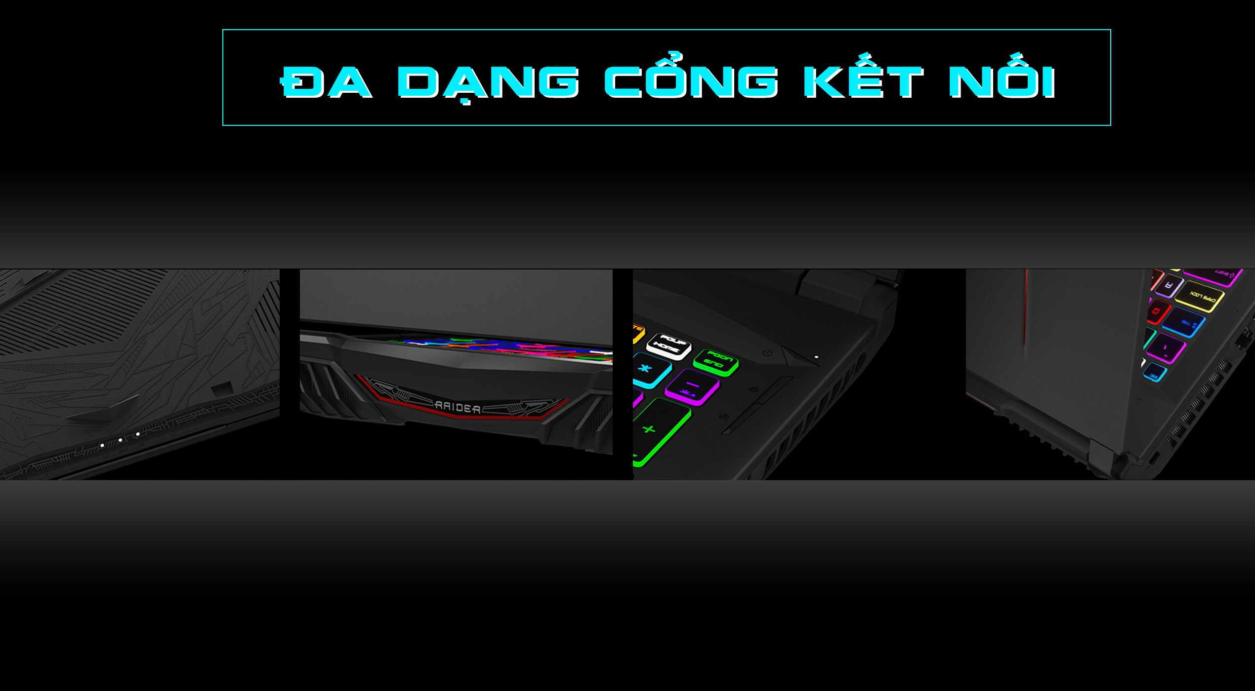 cổng kết nối msi ge75 raider 9sg