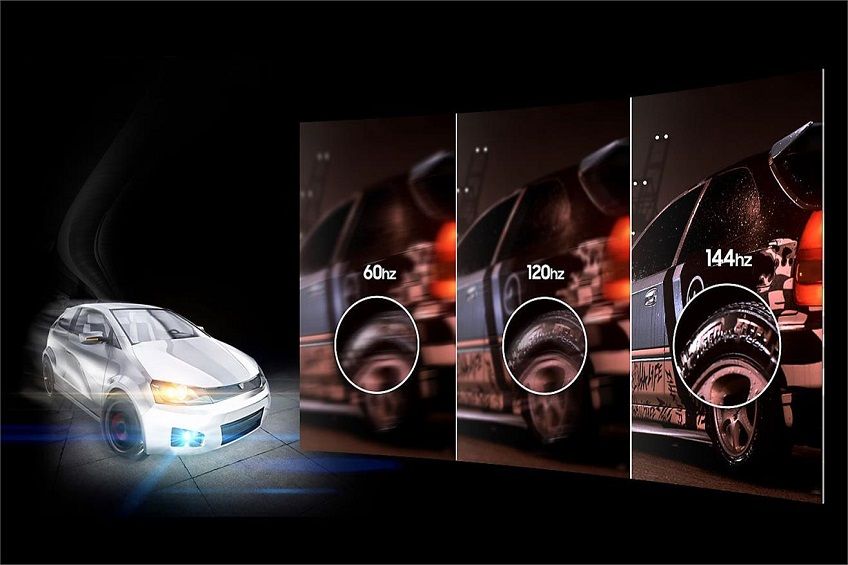 màn hình 60hz và 144hz